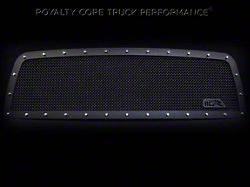 Royalty Core RCR Race Line Upper Grille Insert; Satin Black (97-06 Jeep Wrangler TJ)