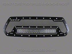 Royalty Core RC1 Classic Upper Grille Insert; Gloss Black (16-17 Tacoma)