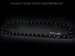 Royalty Core RC2 Twin Mesh Upper Grille Insert; Gloss Black (12-15 Tacoma)