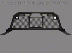 Royalty Core RC88X Headache Rack with LED Light Bars; Satin Black (12-23 Tacoma)