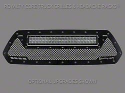 Royalty Core Winter Front Grille Cover; Satin Black (16-17 Tacoma)