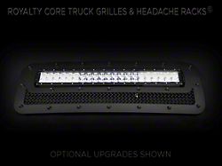 Royalty Core RCRX LED Race Line Bumper Grille Insert; Satin Black (04-15 Titan)