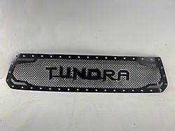 Royalty Core RC2 Twin Mesh Upper Grille Insert with Tundra Emblem; Gloss Black (18-21 Tundra)