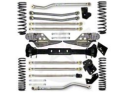 RPM Steering 2.50-Inch Ultimate Aluminum Long Arm Suspension Lift Kit with Rubicon Ultimate Aluminum Sway Bar Links, 2.50-Inch Lower Links and FOX 2.0 IFP Performance Shocks (20-25 3.0L EcoDiesel, 6.4L HEMI Jeep Wrangler JL w/ Stock Axles)