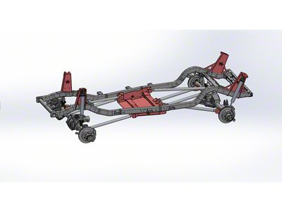 RPM Steering 3-Link Front and Double Triangulated 4-Link Rear Long Arm Upgrade with 2.50-Inch Lower Control Arms and 2-Inch Front Stretch (04-06 Jeep Wrangler TJ Unlimited w/ Front Axle Truss)