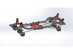 RPM Steering 3-Link Front and Double Triangulated 4-Link Rear Long Arm Upgrade with 2.50-Inch Lower Control Arms, 2-Inch Front and 4-Inch Rear Stretch (04-06 Jeep Wrangler TJ Unlimited w/o Front Axle Truss)