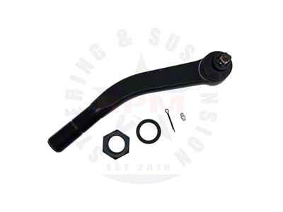 RPM Steering HD Replacement Drag Link End; Passenger Side Under Knuckle (07-18 Jeep Wrangler JK)