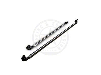 RPM Steering TJ to JK 1-Ton Aluminum Tie Rod and Drag Link Steering Kit with Double Shear Hydro Assist Clamp (97-06 Jeep Wrangler TJ)