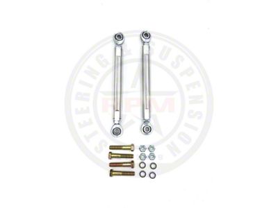 RPM Steering Ultimate Front Sway Bar Links for 4 to 6-Inch Lift (07-18 Jeep Wrangler JK Rubicon)