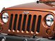 Rugged Ridge Perforated Grille Insert; Black (07-18 Jeep Wrangler JK)