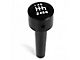 Rugged Ridge Manual Shift Knob; Black (07-10 Jeep Wrangler JK)