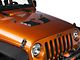 Rugged Ridge Performance Hood Vents; Black (97-18 Jeep Wrangler TJ & JK)