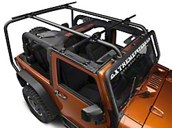 Rugged Ridge Sherpa Roof Rack Crossbars; 56.50-Inch (07-18 Jeep Wrangler JK)