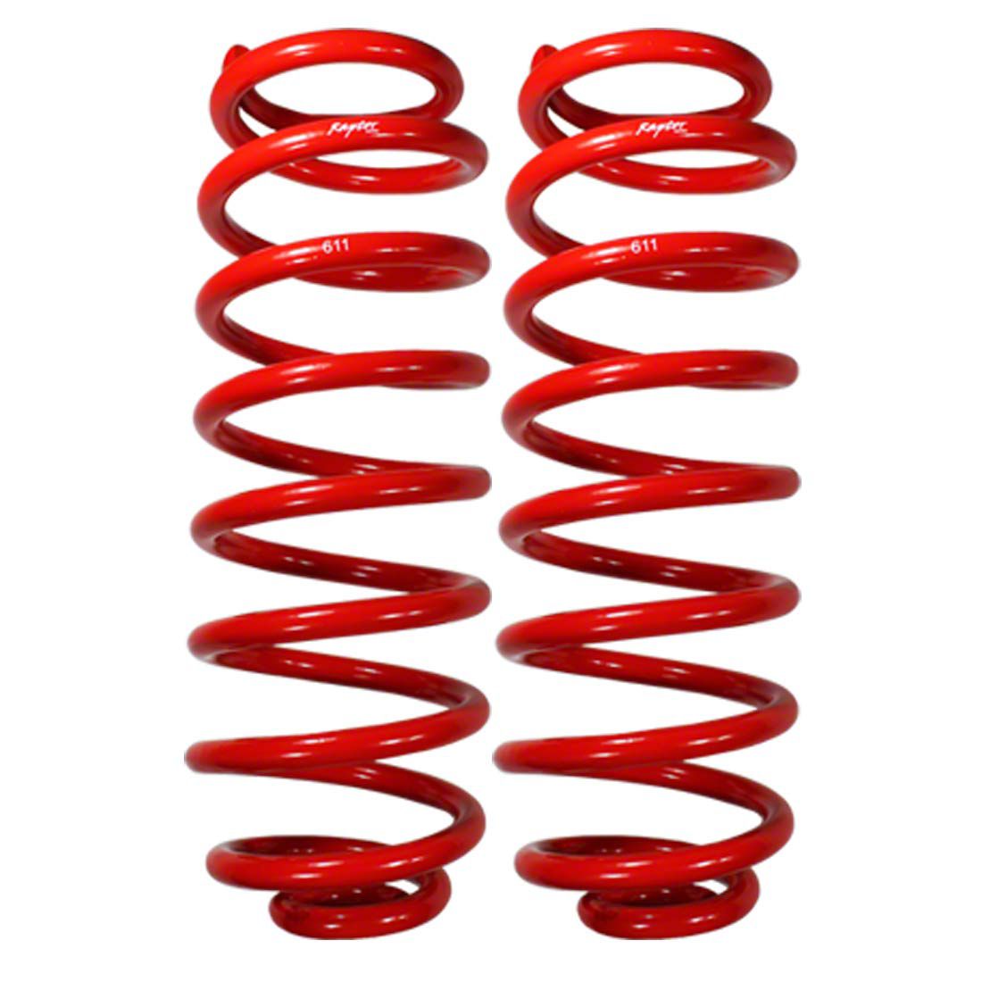 RSO Suspension Toyota 4-Runner 3-Inch Rear Lift Coil Springs; Red ...