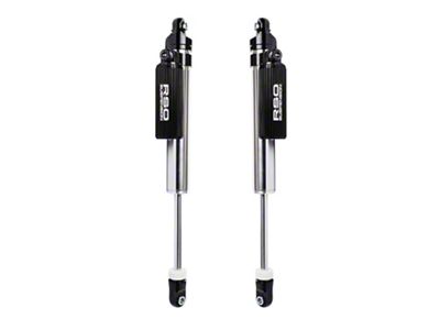 RSO Suspension 2.5 Adjustable Piggyback Reservoir Front Shocks for 1 to 3-Inch Lift (20-24 Jeep Gladiator JT)