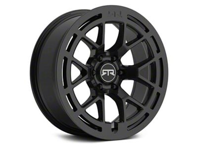 RTR EVO 6 Satin Black 6-Lug Wheel; 20x9; 0mm Offset (21-24 Bronco, Excluding Raptor)