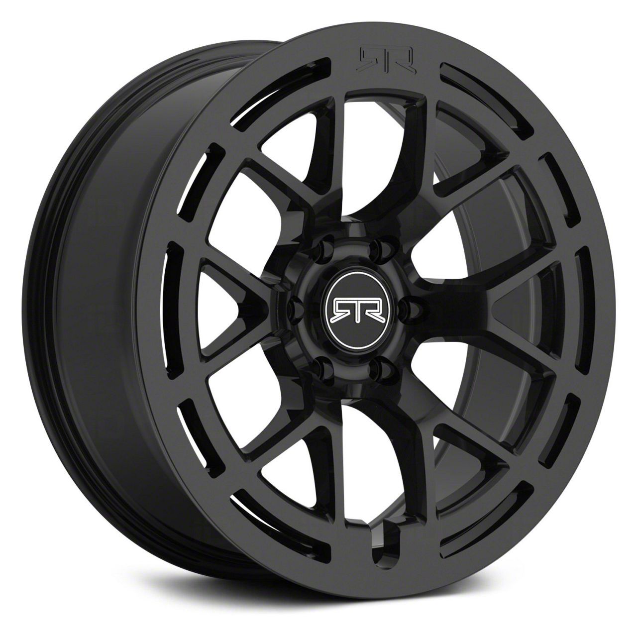 Rtr Bronco Evo 6 Satin Black 6-lug Wheel; 20x9; 35mm Offset A262822 (21 