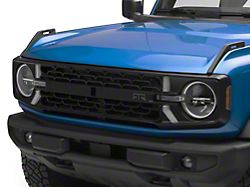 RTR Grille with Signature LED Lighting; 360 Degree Camera Centerbar (21-25 Bronco)