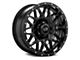 RTX Offroad Wheels Canyon Satin Black 6-Lug Wheel; 18x9; 10mm Offset (04-15 Titan)