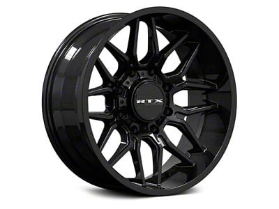 RTX Offroad Wheels Claw Gloss Black 6-Lug Wheel; 20x10; -18mm Offset (04-15 Titan)