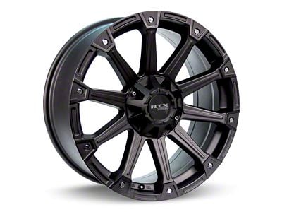 RTX Offroad Wheels Dune Matte Black 6-Lug Wheel; 20x9; 25mm Offset (04-15 Titan)