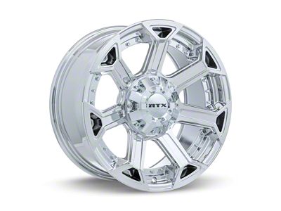 RTX Offroad Wheels Peak Chrome 6-Lug Wheel; 20x9; 0mm Offset (04-15 Titan)