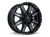 RTX Offroad Wheels Ravine Black Milled 6-Lug Wheel; 18x9; 10mm Offset (04-15 Titan)