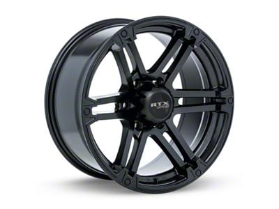 RTX Offroad Wheels Slate Satin Black 6-Lug Wheel; 20x9; 20mm Offset (04-15 Titan)