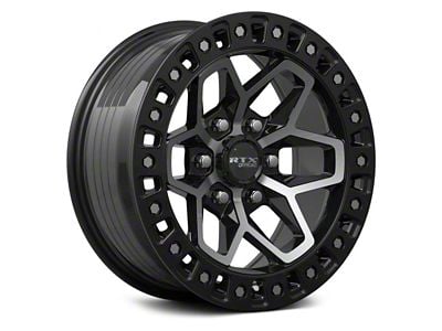 RTX Offroad Wheels Zion Gloss Black Machined 6-Lug Wheel; 18x9; 0mm Offset (04-15 Titan)