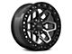 RTX Offroad Wheels Zion Gloss Black Machined 6-Lug Wheel; 18x9; 0mm Offset (04-15 Titan)