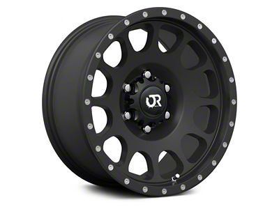 RTX Offroad Wheels Baja Satin Black with Milled Rivets 6-Lug Wheel; 18x9; 10mm Offset (05-15 Tacoma)