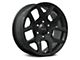 RTX Offroad Wheels Dallas Satin Black 6-Lug Wheel; 18x8; 18mm Offset (05-15 Tacoma)