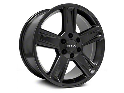 RTX Offroad Wheels Glacier Satin Black 6-Lug Wheel; 17x8; 15mm Offset (05-15 Tacoma)