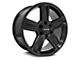 RTX Offroad Wheels Glacier Satin Black 6-Lug Wheel; 18x8; 15mm Offset (05-15 Tacoma)