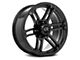 RTX Offroad Wheels Slate Satin Black 6-Lug Wheel; 17x8; 25mm Offset (05-15 Tacoma)