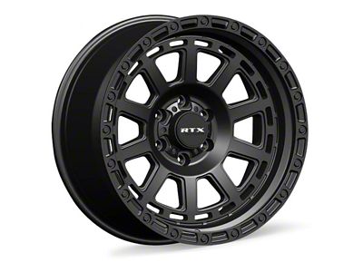 RTX Offroad Wheels Titan Satin Black 6-Lug Wheel; 20x9; 0mm Offset (05-15 Tacoma)