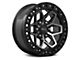 RTX Offroad Wheels Zion Gloss Black Machined 6-Lug Wheel; 17x9; 0mm Offset (05-15 Tacoma)