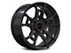 RTX Offroad Wheels Rainier Satin Black 5-Lug Wheel; 18x8.5; 45mm Offset (07-13 Tundra)