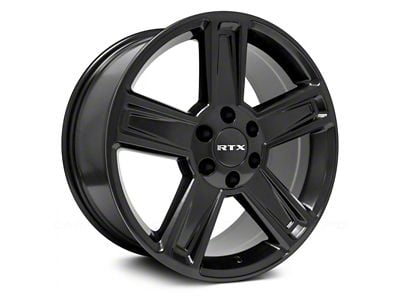 RTX Offroad Wheels Glacier Satin Black 6-Lug Wheel; 20x8.5; 15mm Offset (10-24 4Runner)