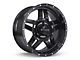 RTX Offroad Wheels Mesa Satin Black 6-Lug Wheel; 17x9; 10mm Offset (10-24 4Runner)