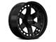 RTX Offroad Wheels Ozark Satin Black 6-Lug Wheel; 17x9; 0mm Offset (10-24 4Runner)