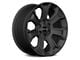 RTX Offroad Wheels Novi Satin Black 6-Lug Wheel; 20x9; 30mm Offset (2024 Tacoma)