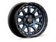 RTX Offroad Wheels Titan Midnight Blue with Black Lip 6-Lug Wheel; 18x9; 0mm Offset (2024 Tacoma)