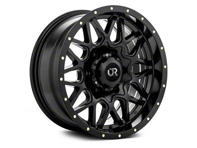 RTX Offroad Wheels Canyon Satin Black 6-Lug Wheel; 18x9; 10mm Offset (03-09 4Runner)