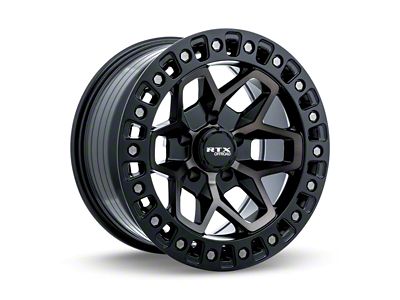 RTX Offroad Wheels Zion Satin Black Tinted Bronze 6-Lug Wheel; 18x9; 0mm Offset (22-24 Bronco Raptor)