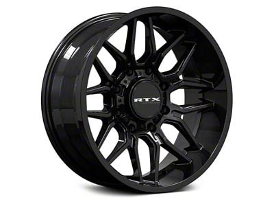 RTX Offroad Wheels Claw Gloss Black 6-Lug Wheel; 18x9; -12mm Offset (16-23 Tacoma)
