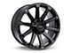 RTX Offroad Wheels Dune Matte Black 6-Lug Wheel; 20x9; 25mm Offset (16-23 Tacoma)