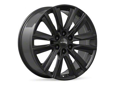 RTX Offroad Wheels GM-01 Gloss Black 6-Lug Wheel; 20x9; 25mm Offset (16-23 Tacoma)