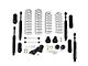 Rubicon Express 2.50-Inch Standard Coil Spring Suspension Lift Kit with Shocks (07-18 Jeep Wrangler JK 4-Door)