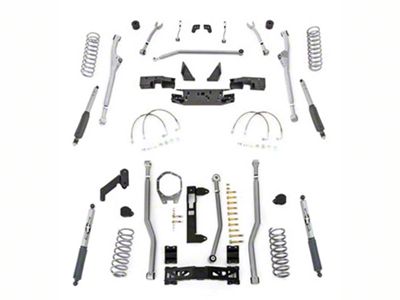 Rubicon Express 3.50-Inch Extreme-Duty Radius Front/Rear 3-Link Long Arm Lift Kit (07-18 Jeep Wrangler JK 4-Door)